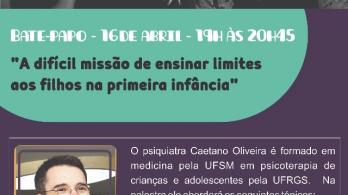 Limites para crian�as � tema de palestra gratuita